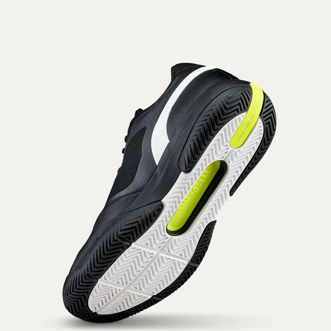 Wilson Rush Pro 5 All-court Men's Tennis Shoe Black/White/Stormy Weather