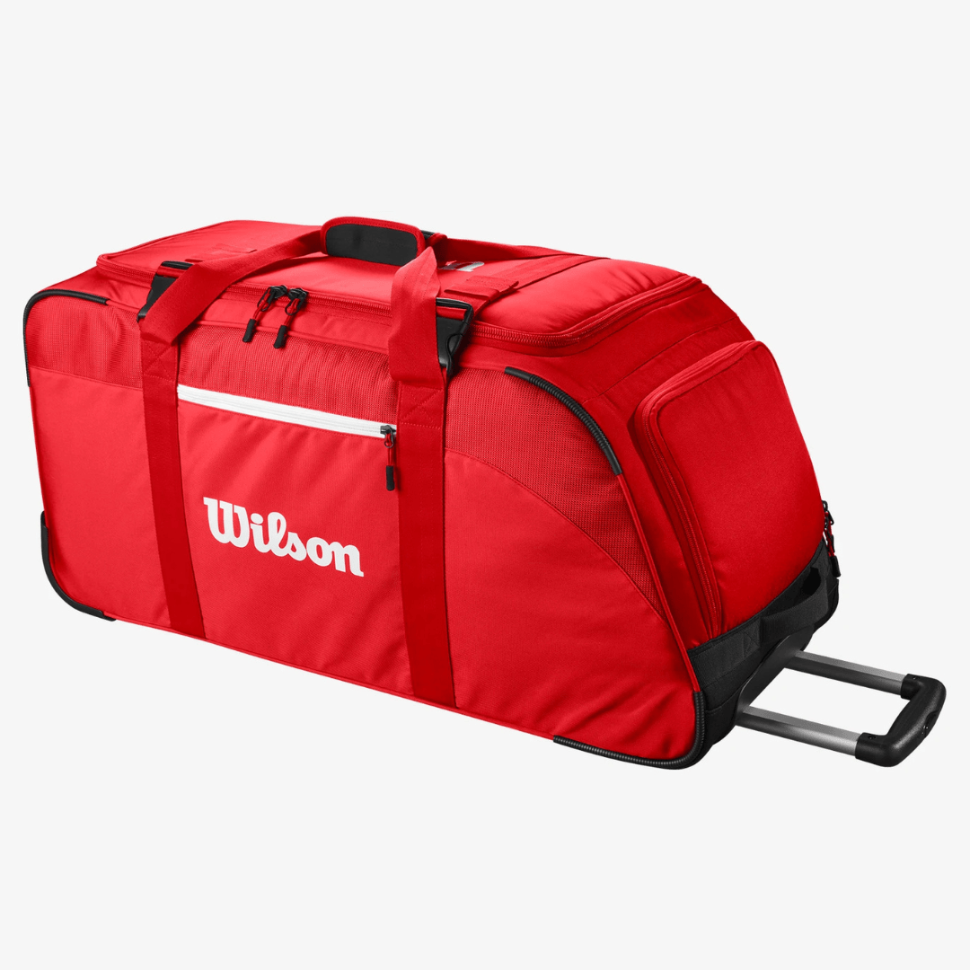 Wilson Super Tour Travel Bag Wilson Red 2025 röd tennisresväska med hjul