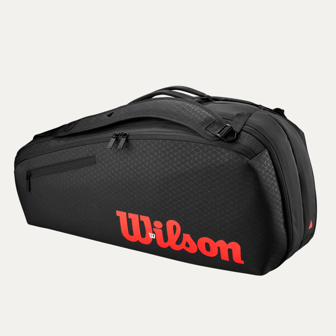 Wilson Clash v3 Super Tour 6-pack tennis racket bag black