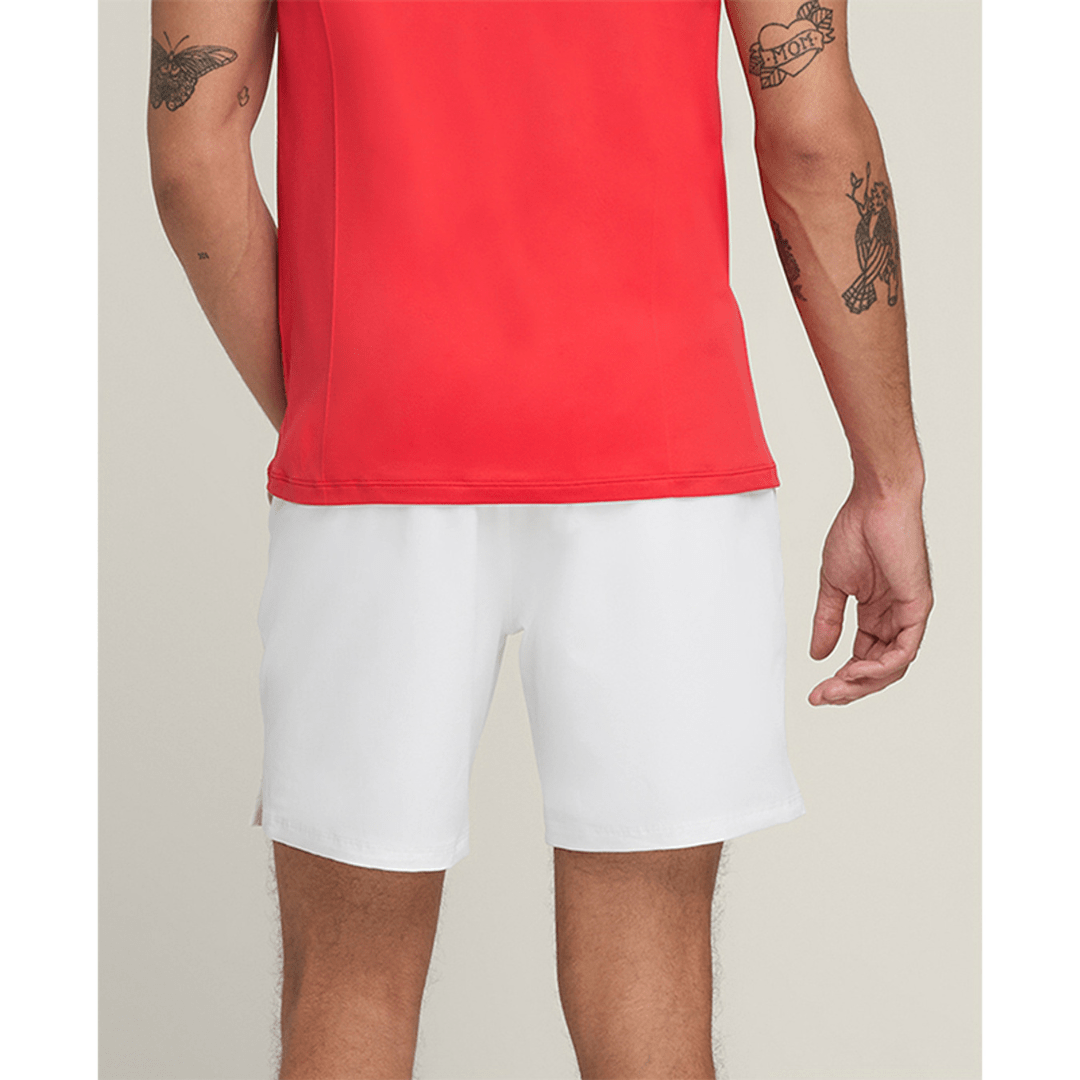 Wilson Men's Team Shorts 7'' Bright White