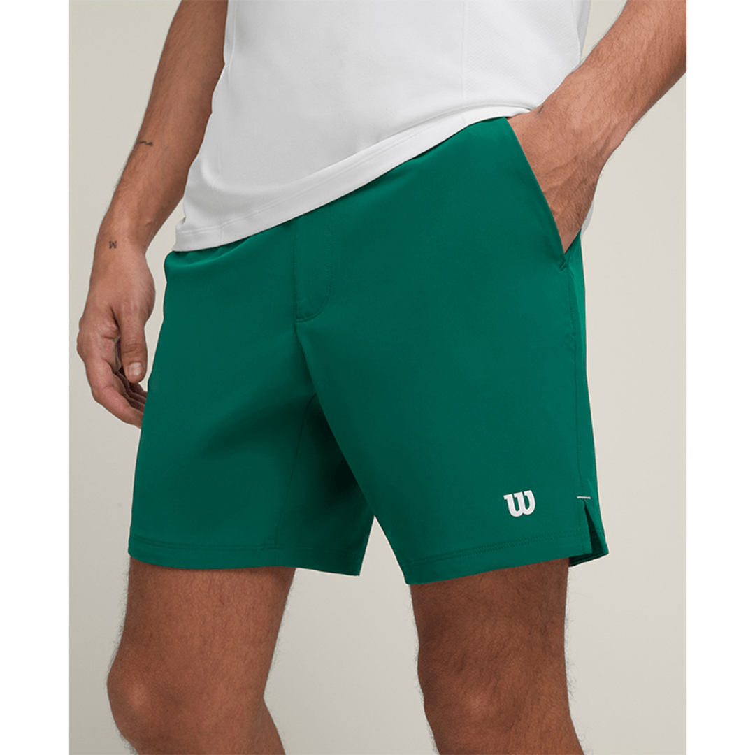 Wilson Men's Team Shorts 7'' Courtside Green