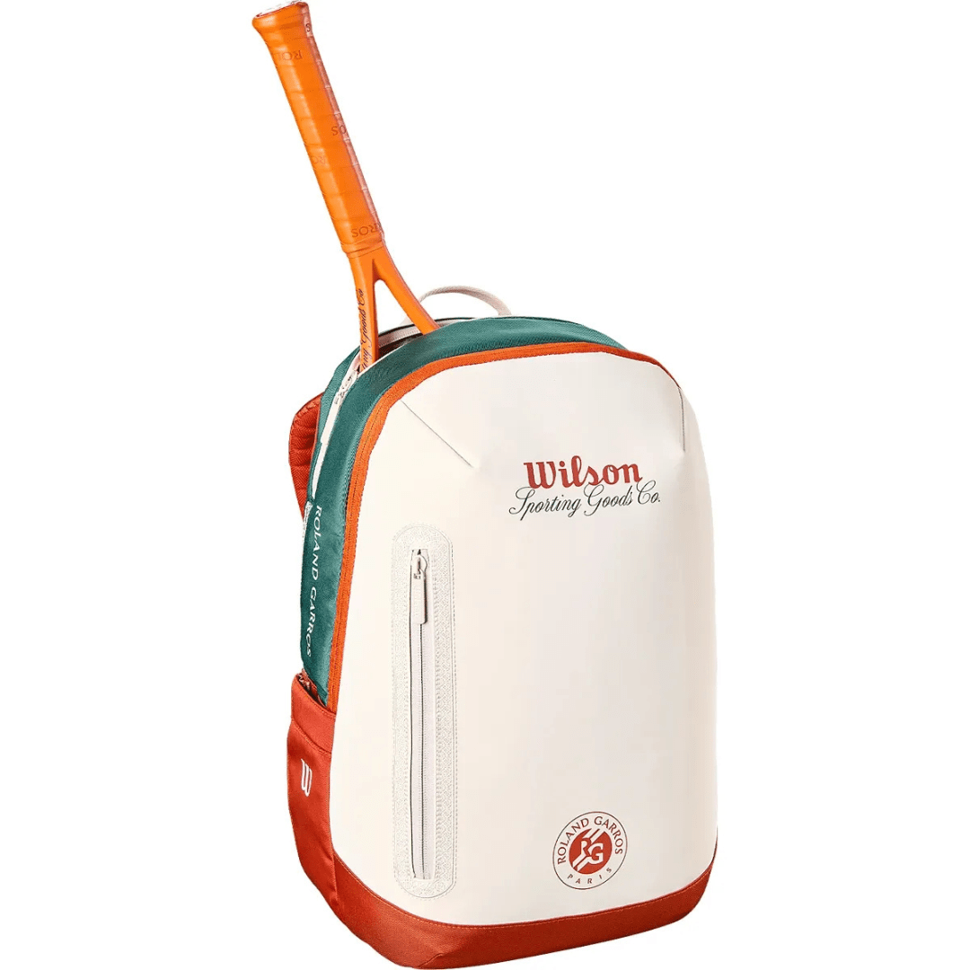Wilson Roland Garros 2026 Tennis Backpack Cream tennisryggsäck