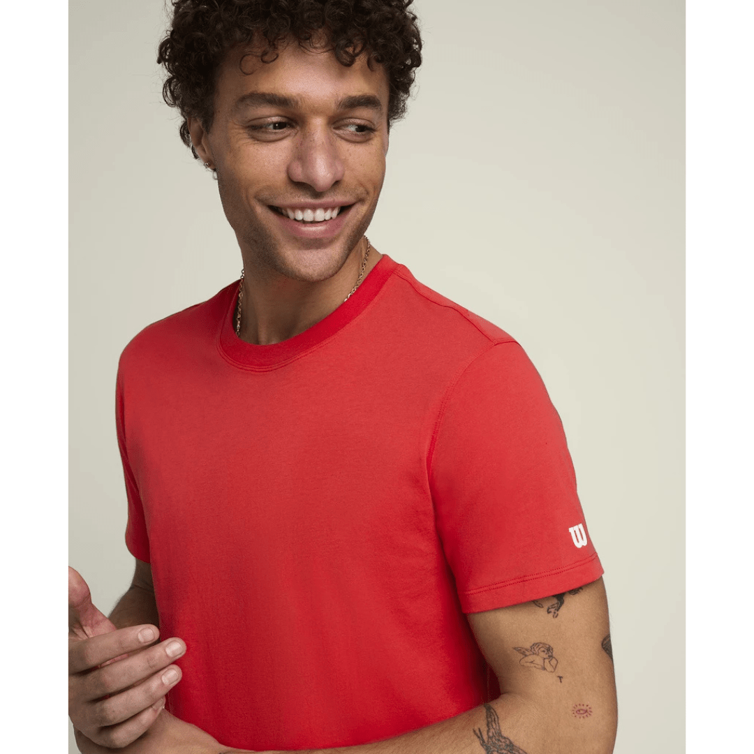 Wilson Men's Team Graphic Tee Infrared