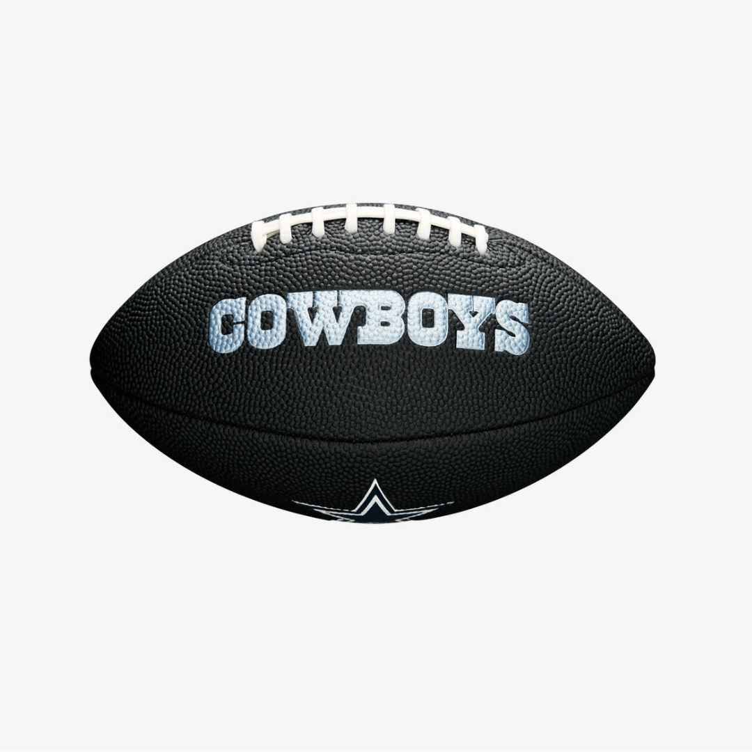 Wilson NFL Soft Touch Black Mini amerikansk fotboll Dallas Cowboys