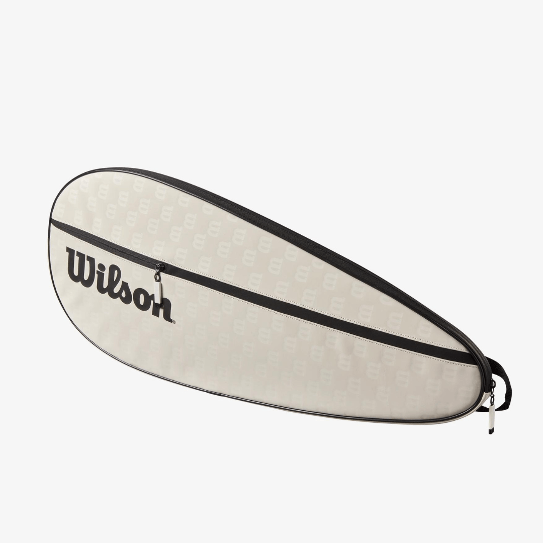 Wilson Premium Tennis Racquet Cover Cream ketcheretui beskyttelse til tennisketcher