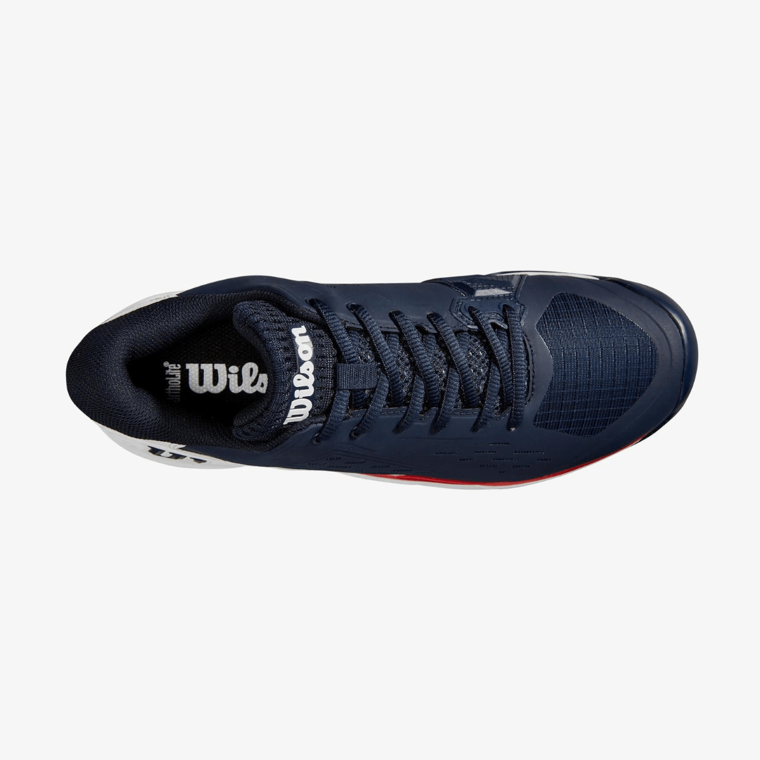 Wilson Rush Pro Ace Clay tennissko til ler mænd navy blazer / white / wilson red