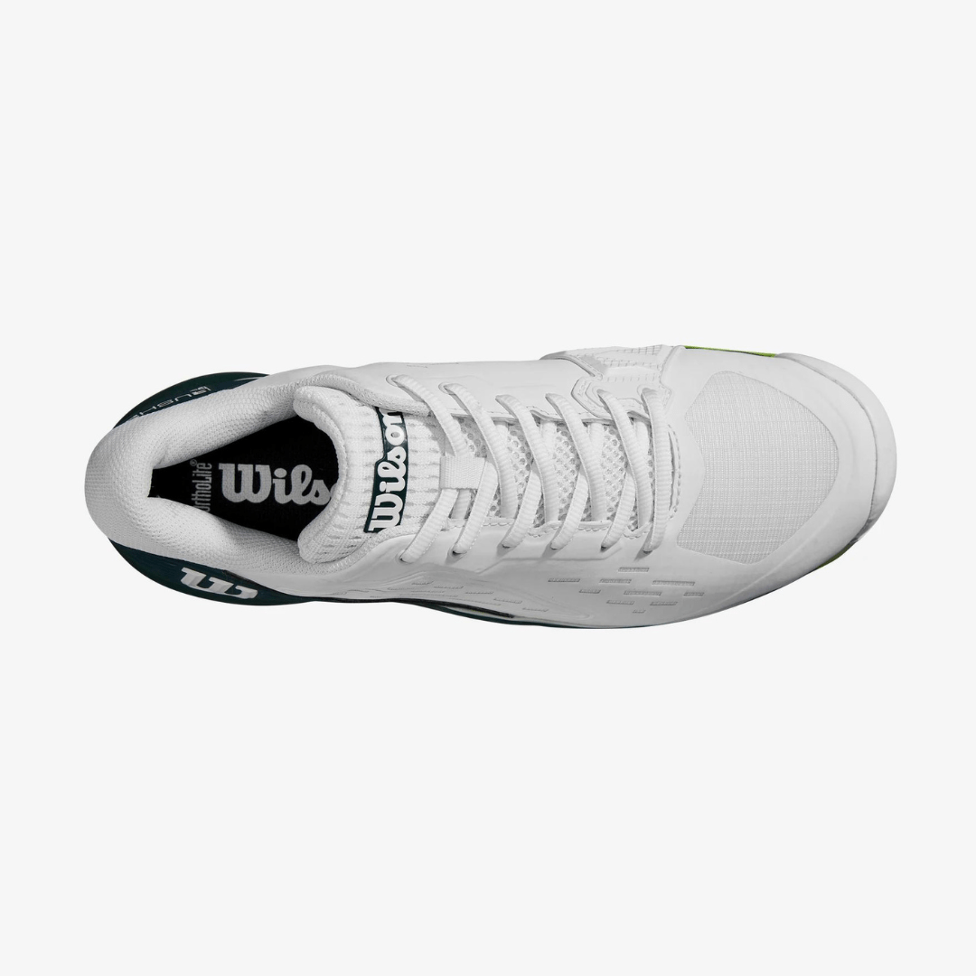 Wilson Rush Pro Ace Clay tenniskor för grus herr white / ponderosa / jas green