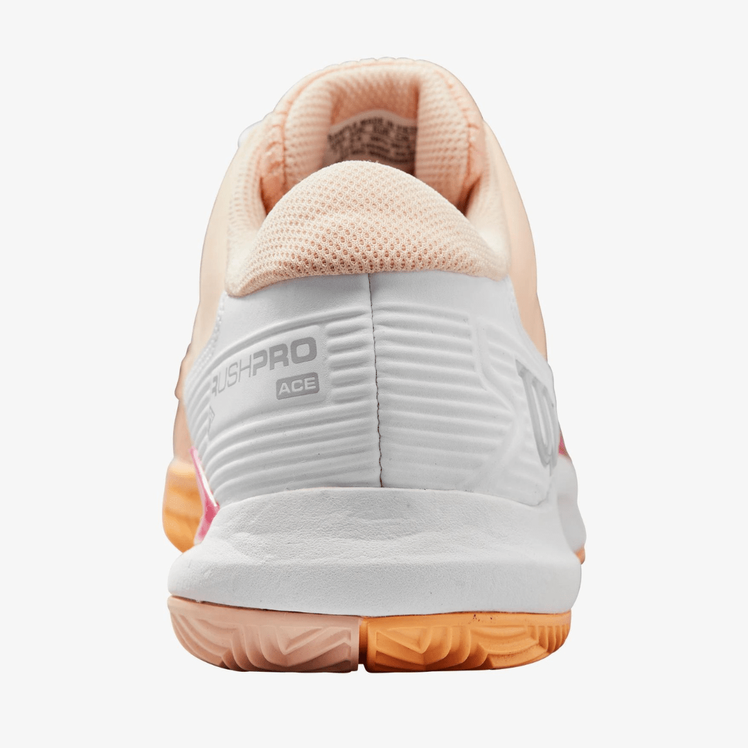 Wilson Rush Pro Ace Clay tennisskor för grus dam peach parfait / white / tangrine
