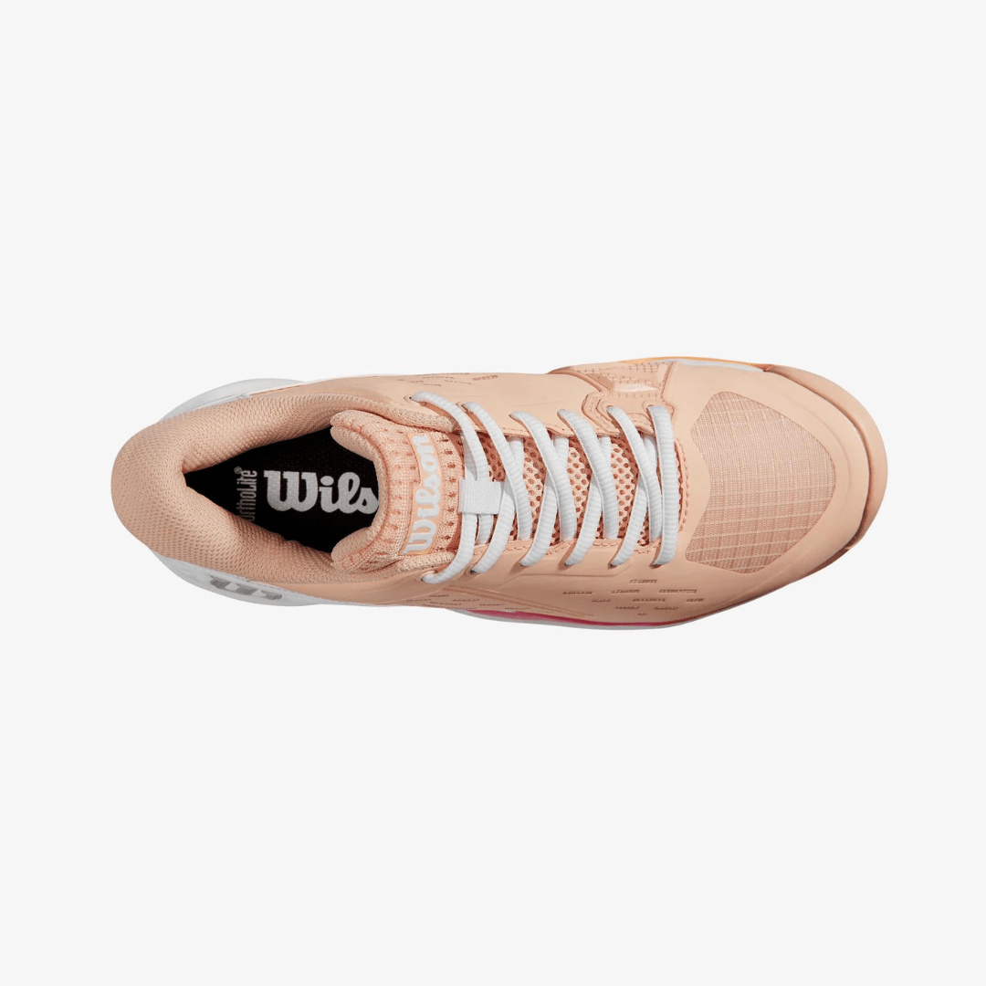 Wilson Rush Pro Ace Clay tennisskor för grus dam peach parfait / white / tangrine