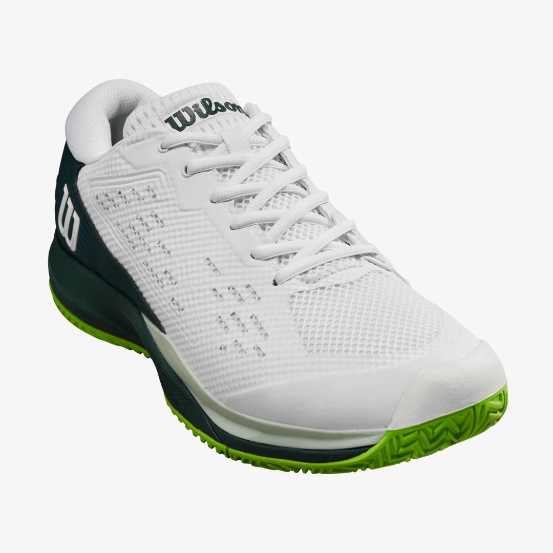 Wilson Rush Pro Ace all court tennisskor herr white / ponderosa pine / jasmine green