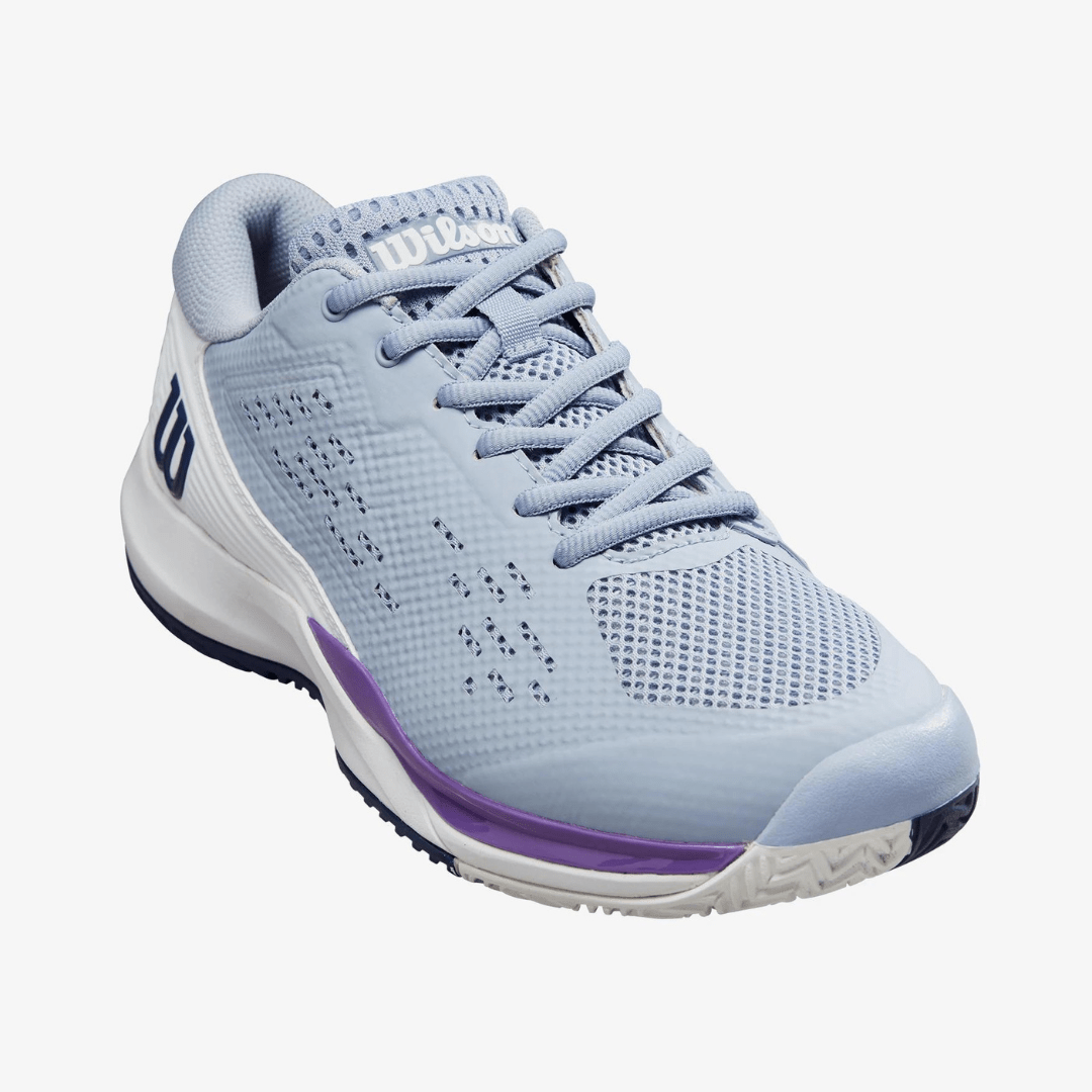 Wilson Rush Pro Ace all court women's tennis shoes eventide/white/royal lilac