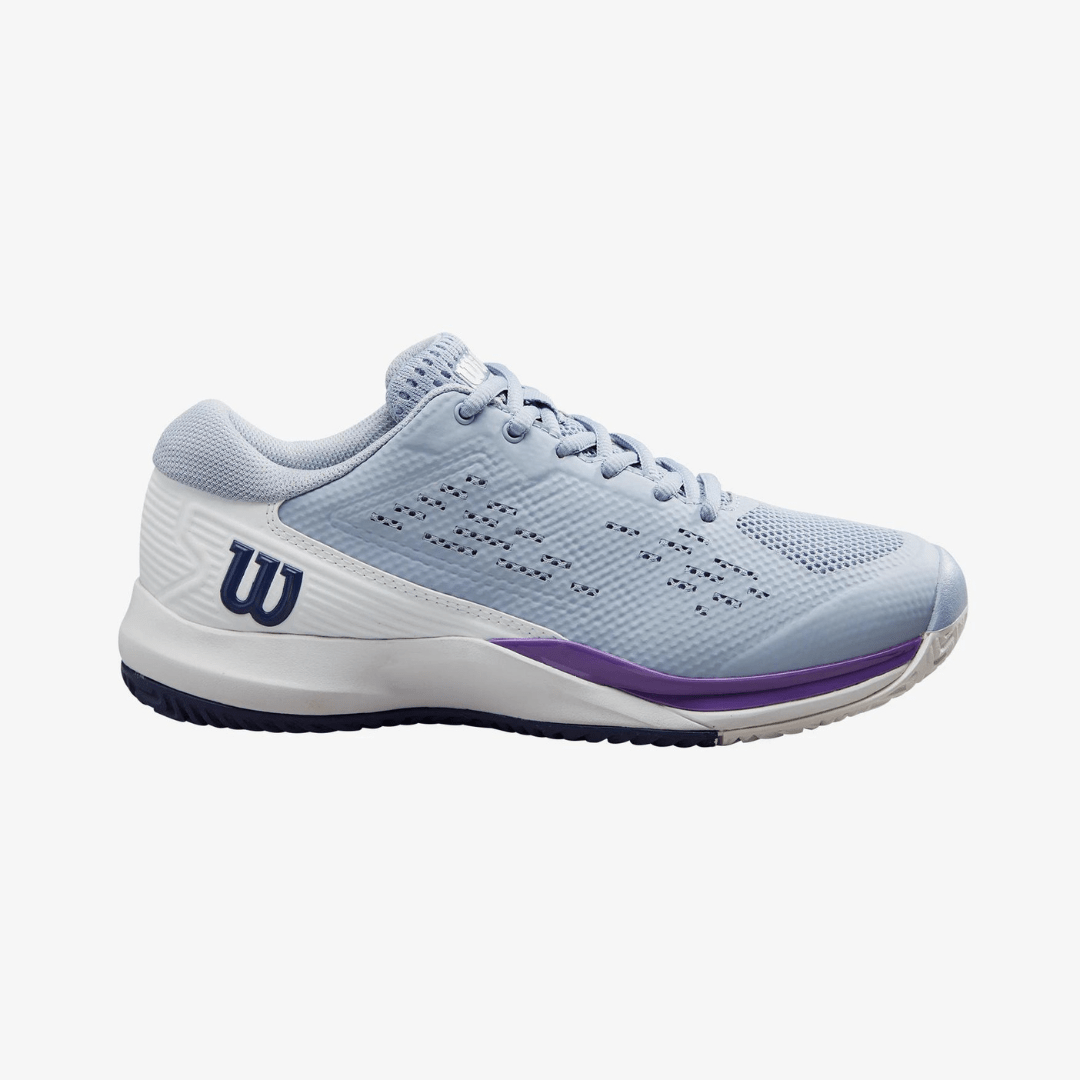 Wilson Rush Pro Ace all court women's tennis shoes eventide/white/royal lilac