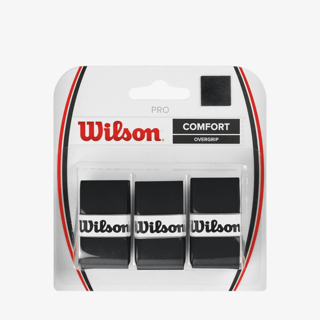 Wilson PRO COMFORT OVERGRIP black 3-pack