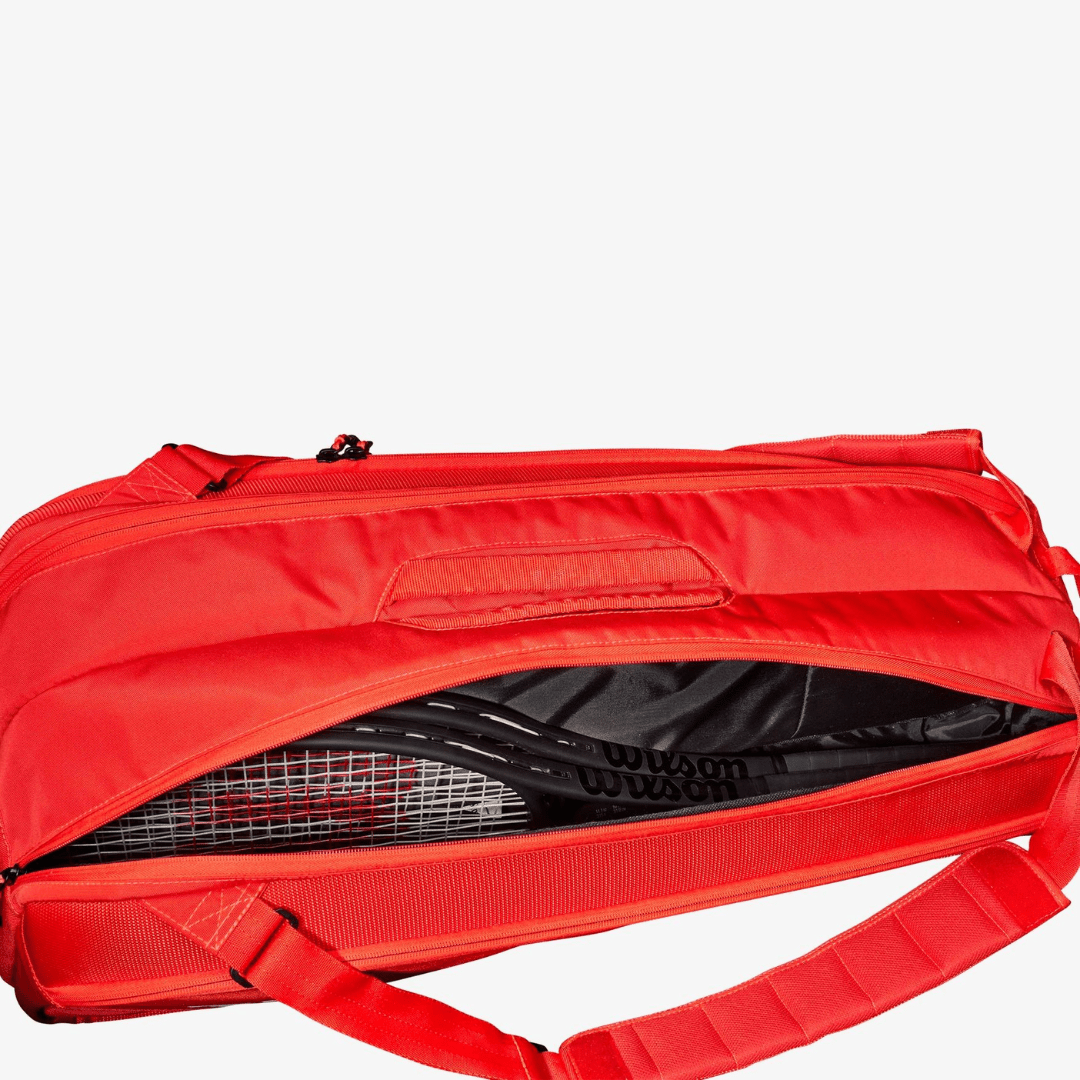 Wilson tour v red 6 pack tennis bag on sale