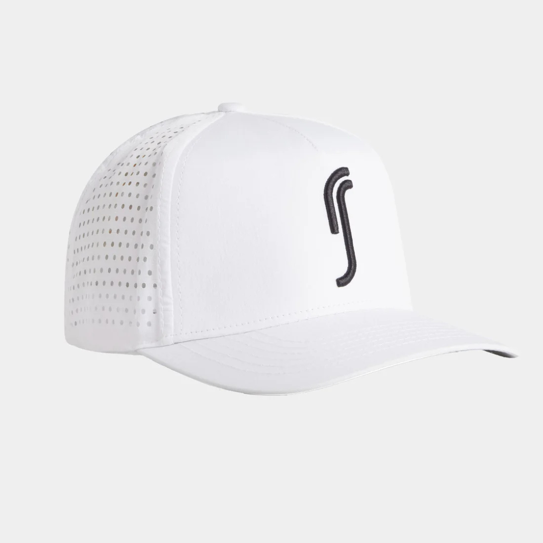 RS Fred Performance Cap White/Black Logo vit keps