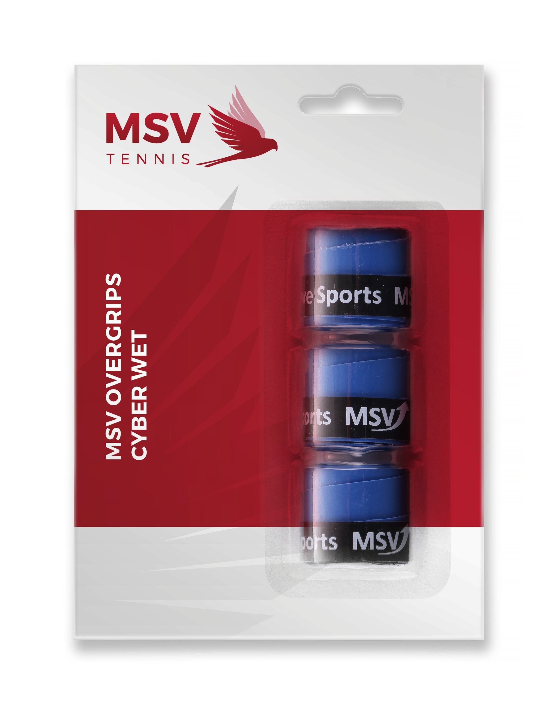 MSV 3-pack Overgrip Cyber Wet flere farver