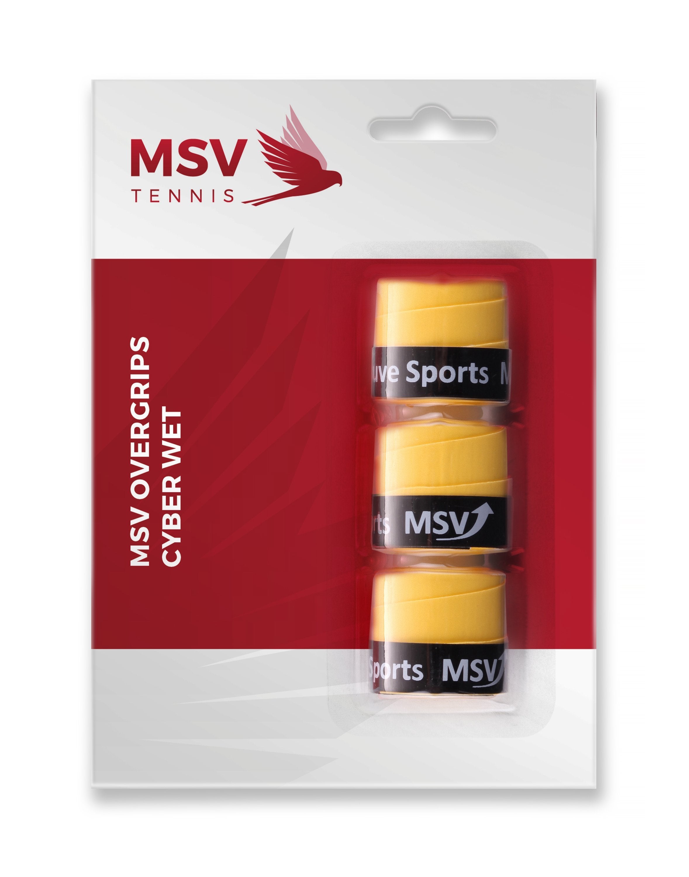 MSV 3-pack Overgrip Cyber Wet flere farver