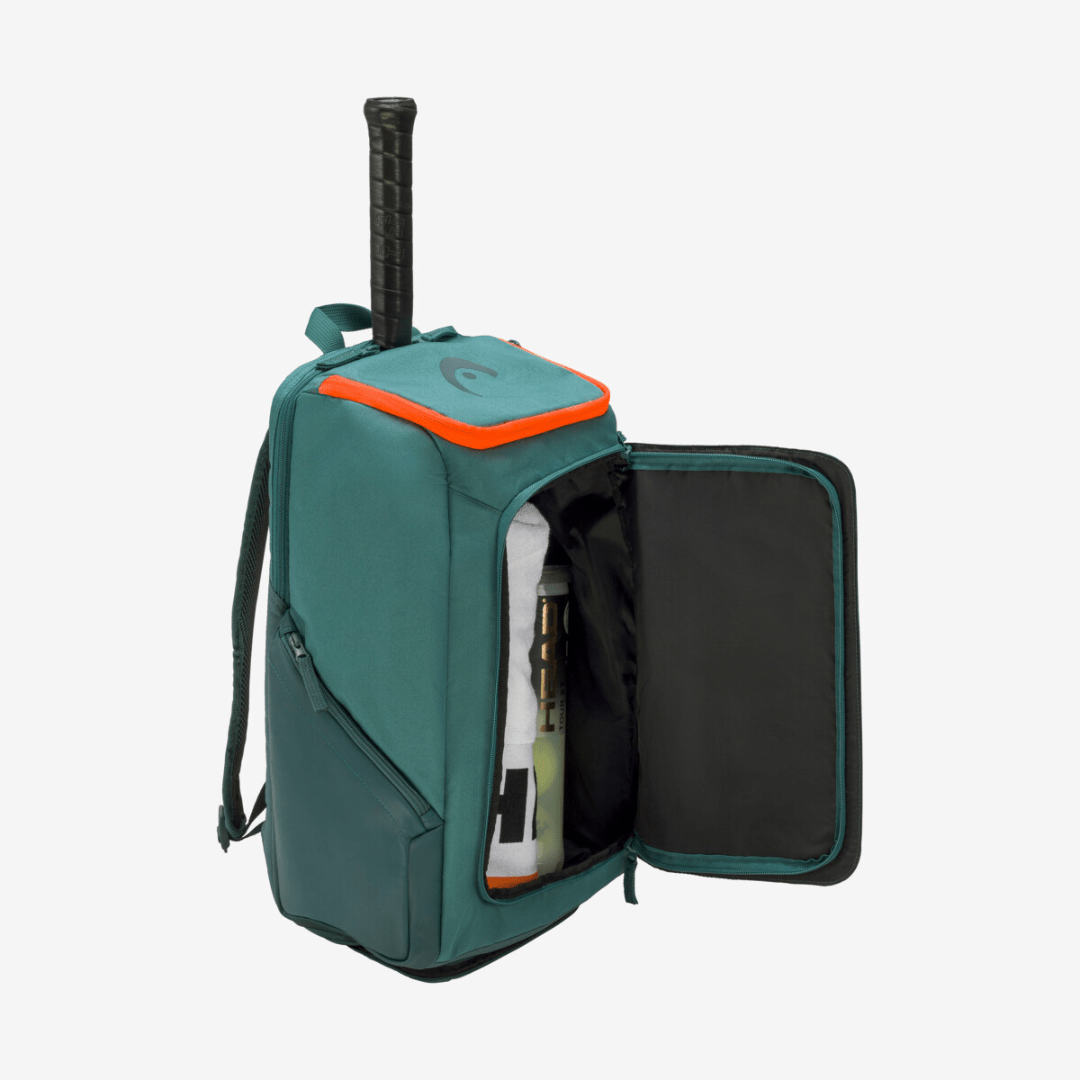 Head Pro Backpack 28L DYFO dark cyan&orange tennisryggsäck