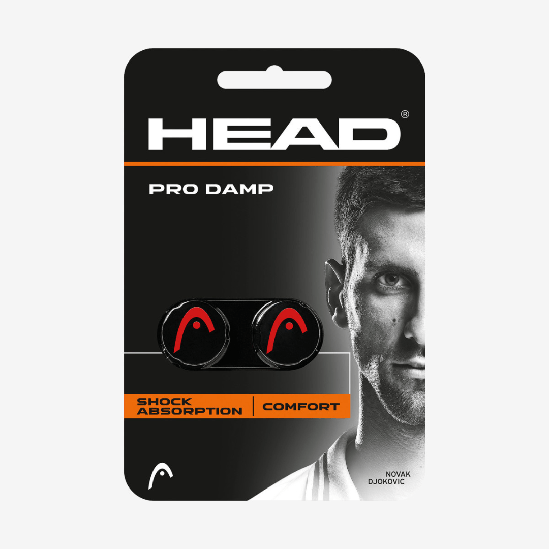 Head Pro Damp vibrationsdæmper tennis 2-pak sort