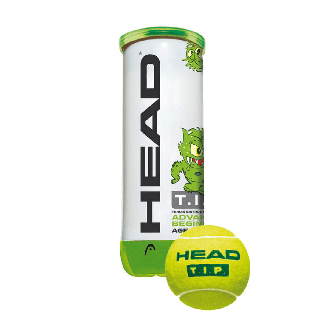 Head TIP green tennisboll stage 1 3-pack