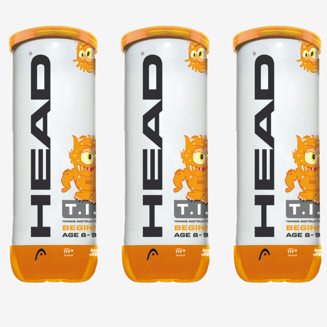 Head TIP orange tennisbold stage 2 3-pak