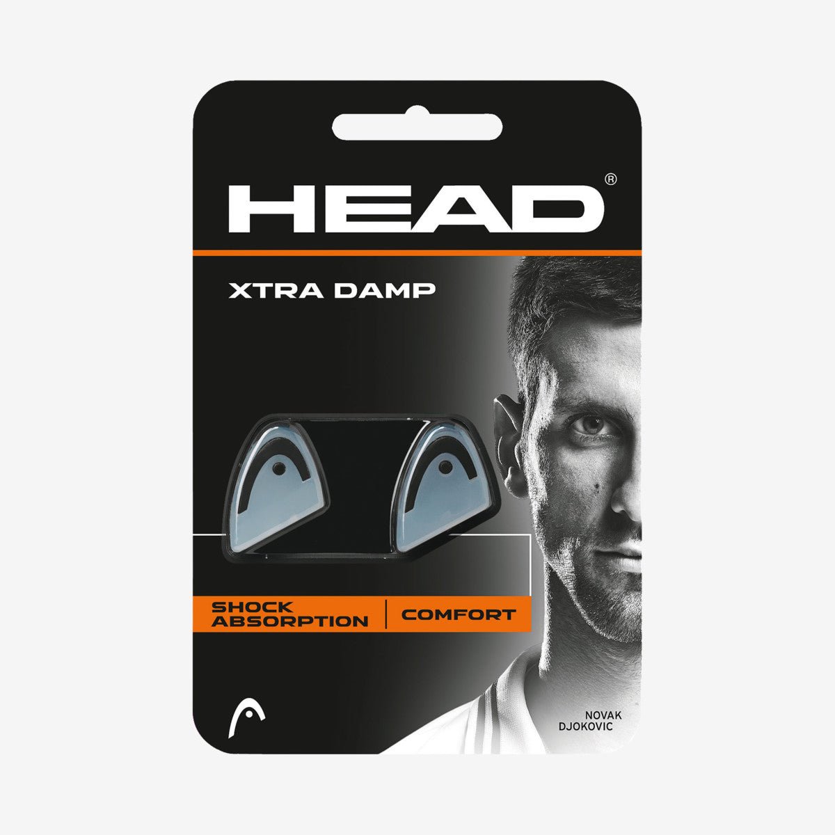 Head Xtra Damp vibrationsdæmper tennis 2-pak transparent