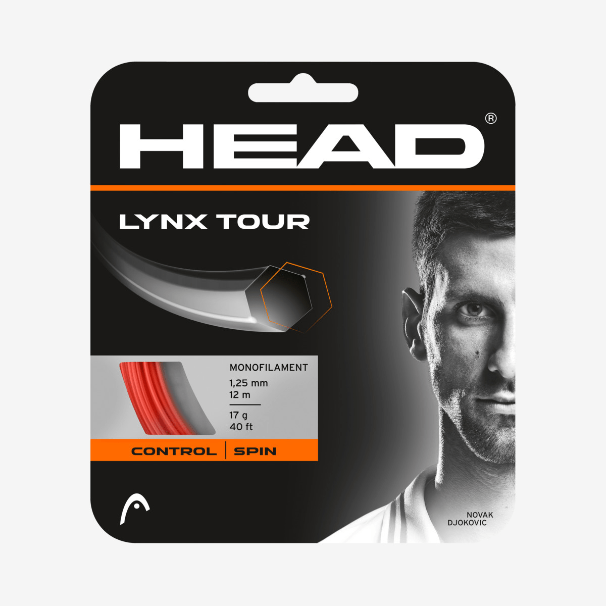 Head Lynx Tour Orange 12m string set