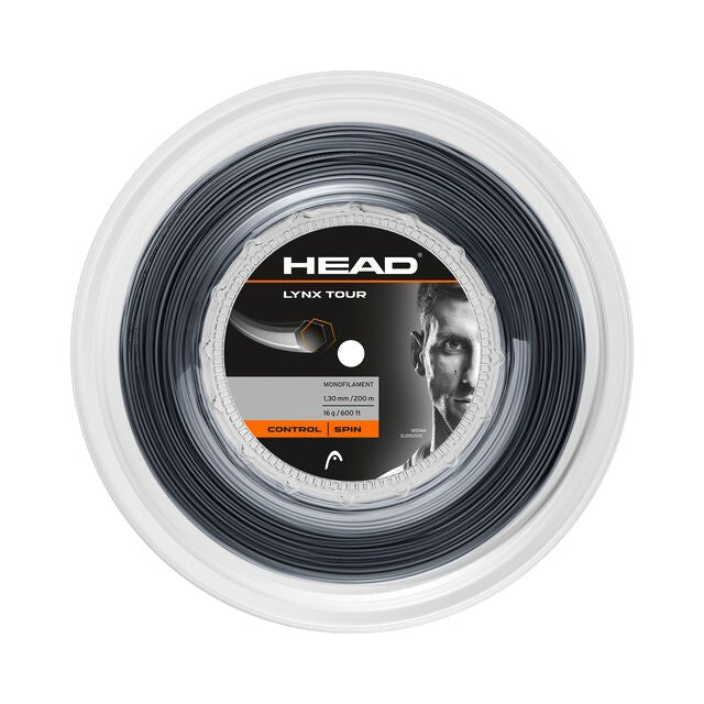 Head Lynx Tour Black 200m string reel