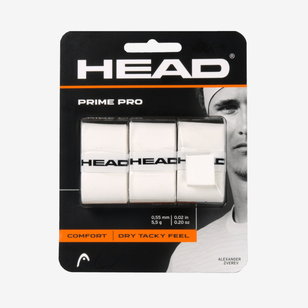 Head Prime Pro 3-pack White grepplinda tennis