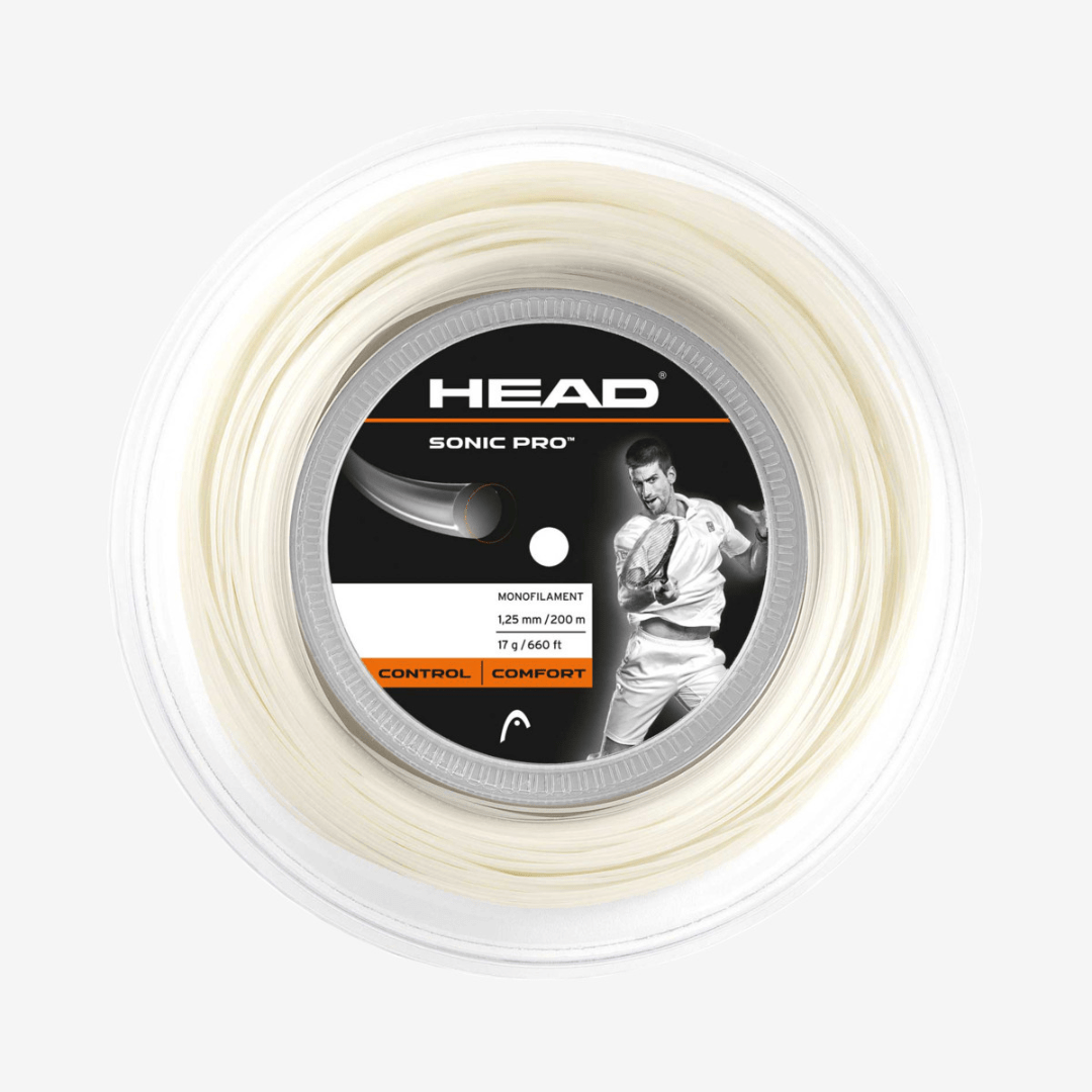 Head Sonic Pro White 200m strängrulle