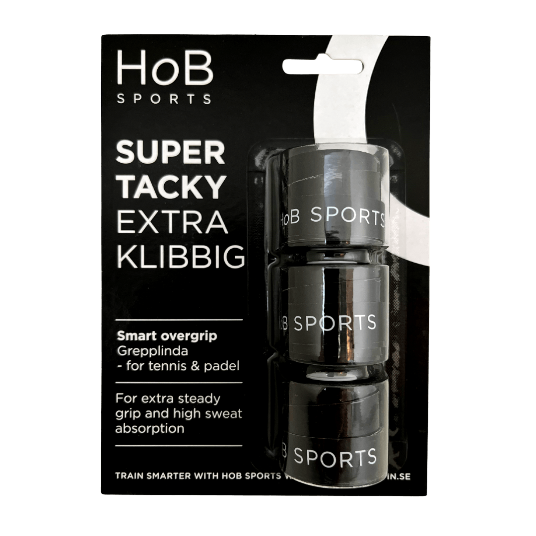 HoB Sports Super Tacky overgrip 3-pack SORT