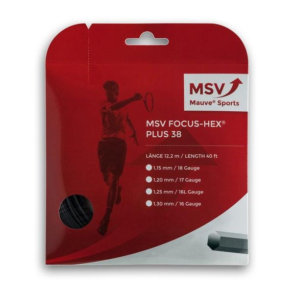 MSV Focus Hex Plus Hvid 38 12m strengsæt