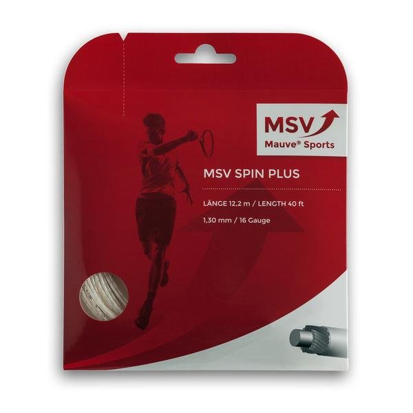 MSV Tennis String Spin Plus 1,30mm 12m