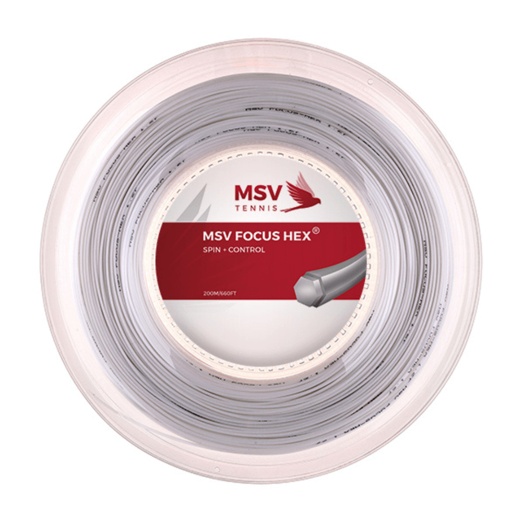 MSV Focus Hex 1.18mm strängrulle 200m vit