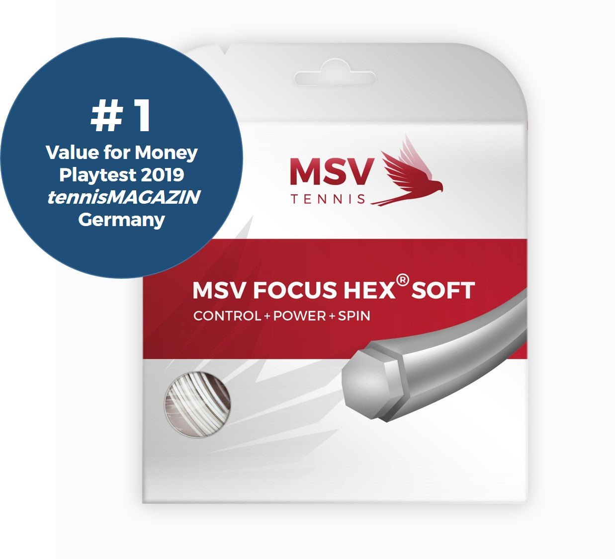 MSV Focus HEX Soft 1.20mm strängset 12m FLERA FÄRGER