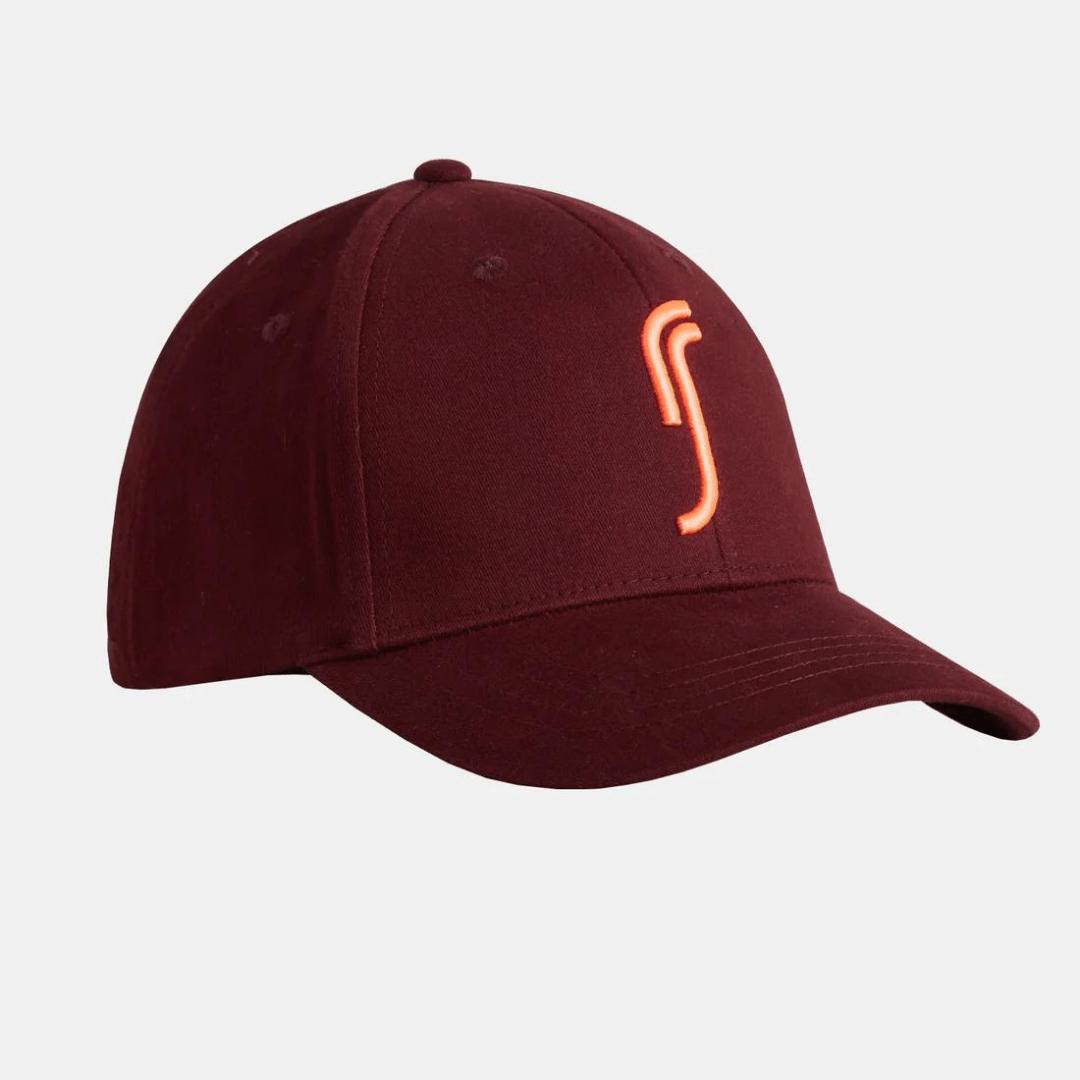 RS Classic Cap Bordeaux & Orange keps