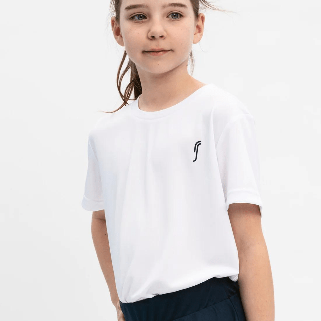 RS Junior Club Tee White