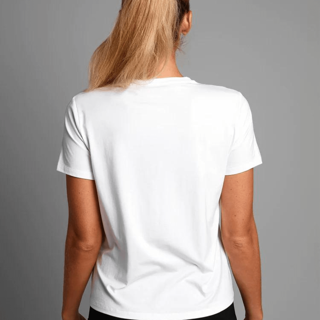 RS Paris Relaxed Tee White träningströja kvinna