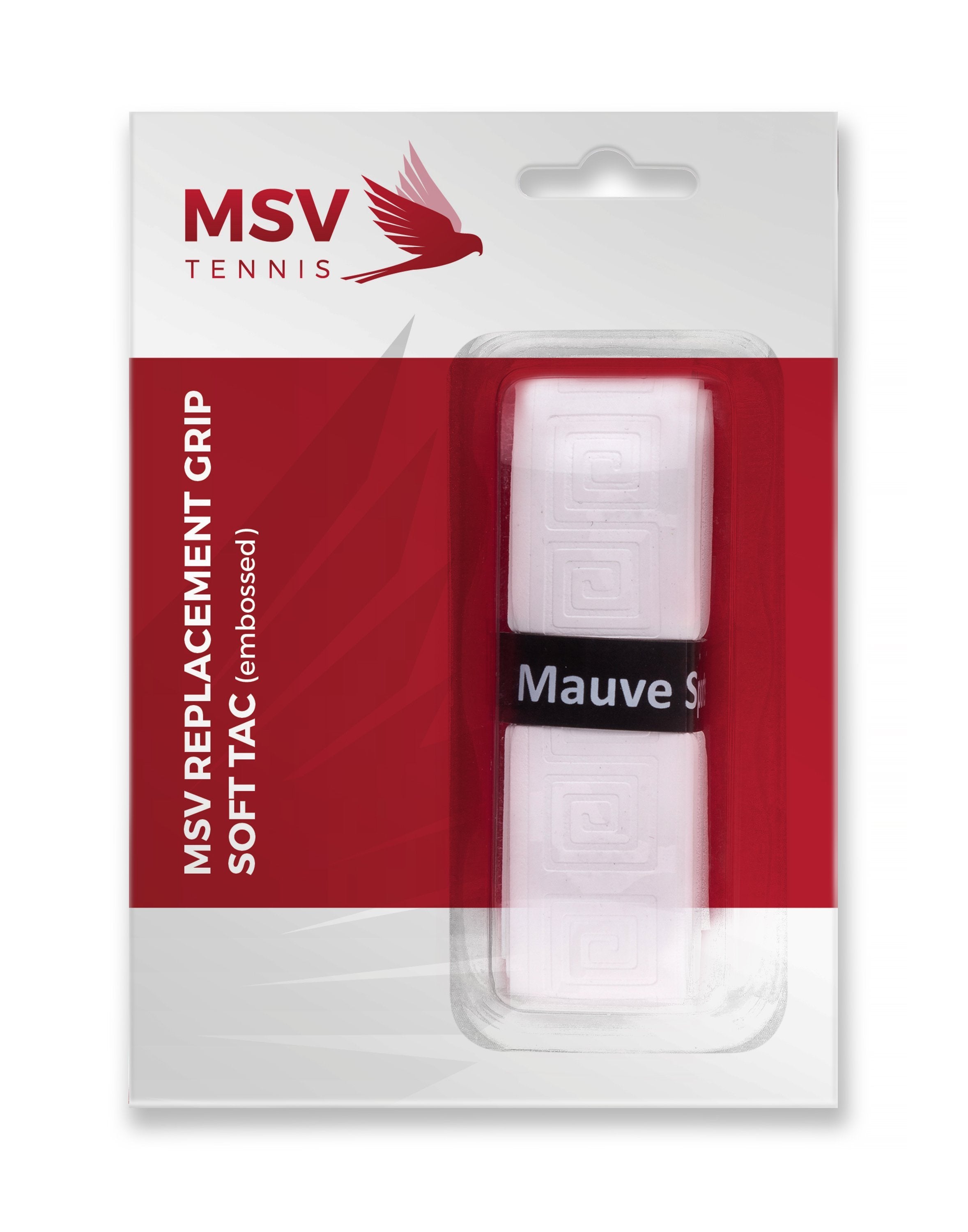 MSV Basic Grip Soft Tac præget HVID