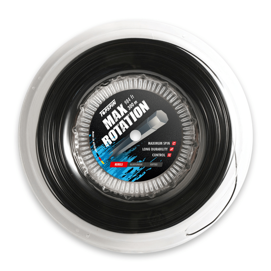 Topspin Max Rotation 1,27mm reel 300m tennis string