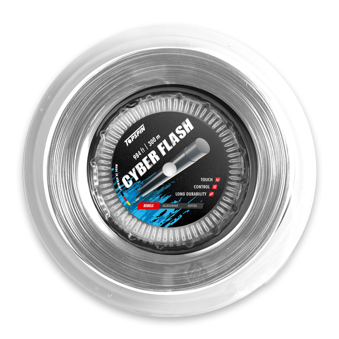 Topspin Cyber Flash 1.30mm 300m reel tennis string