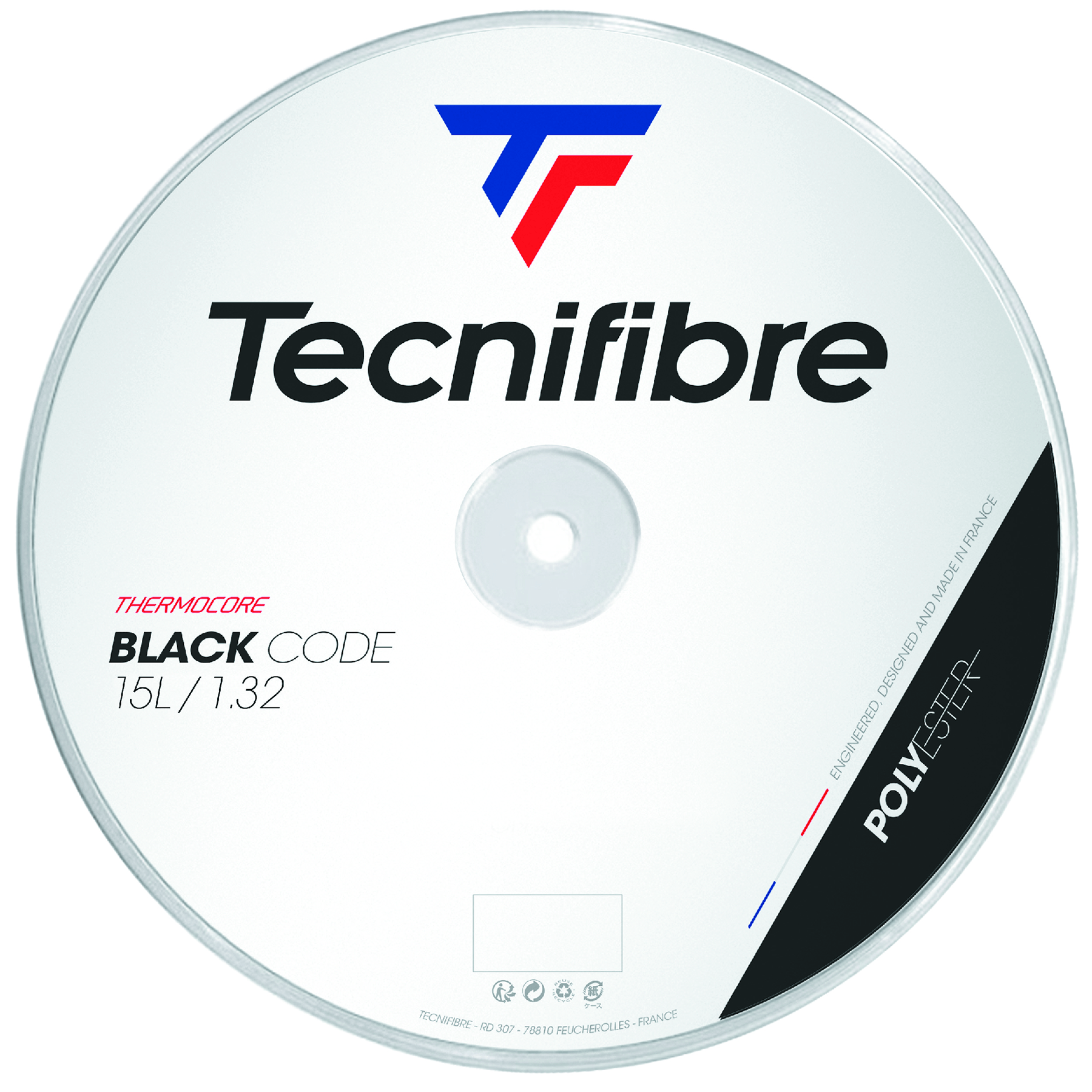 Tecnifibre Black Code 200m rulle tennissträng