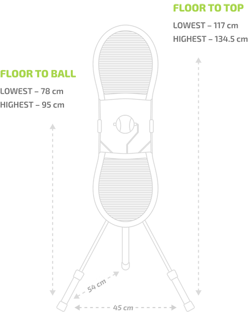 Paket TopspinPro + Toalson Sweet Area Racket