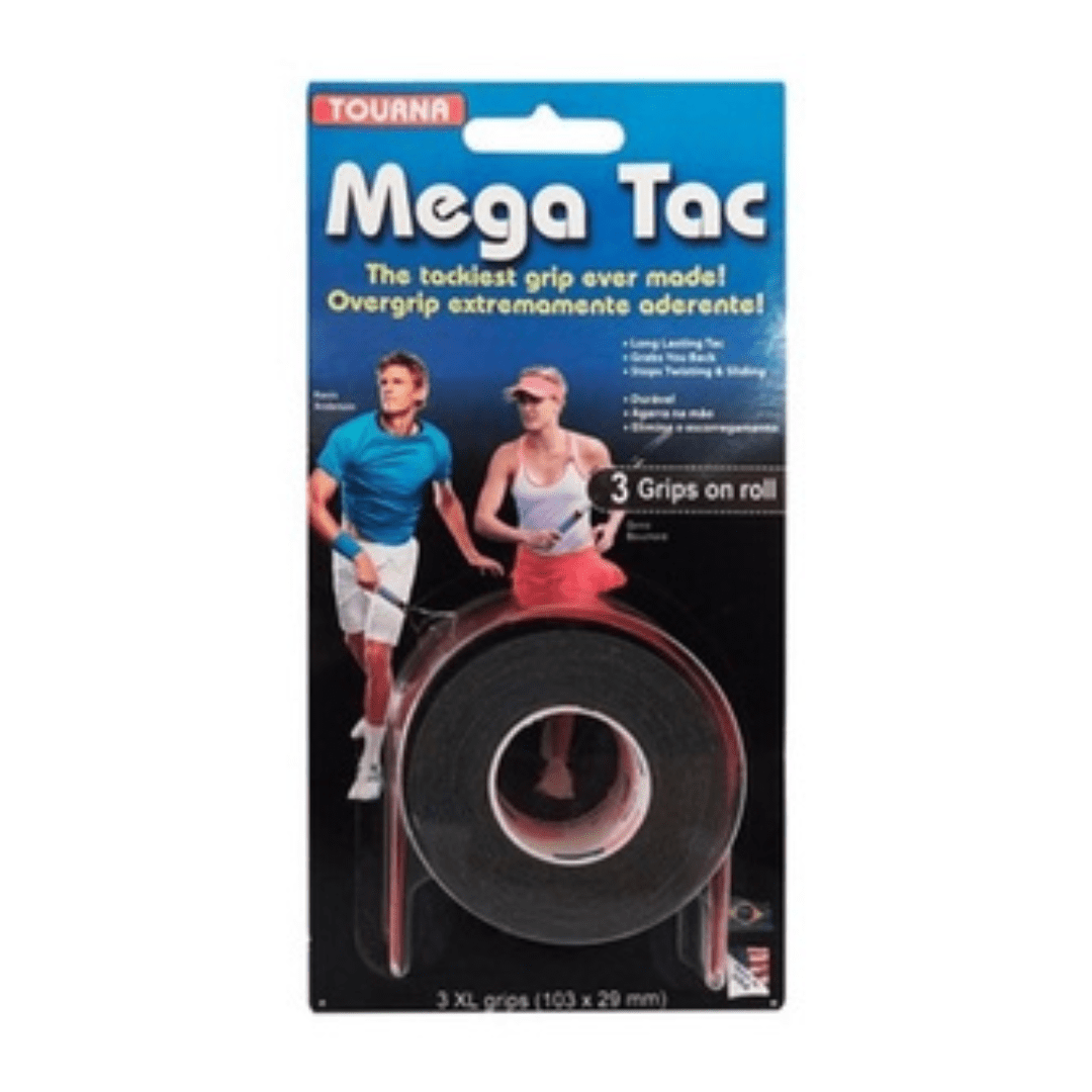 Tourna Mega Tac Grip XL 3-pack svart grepplinda