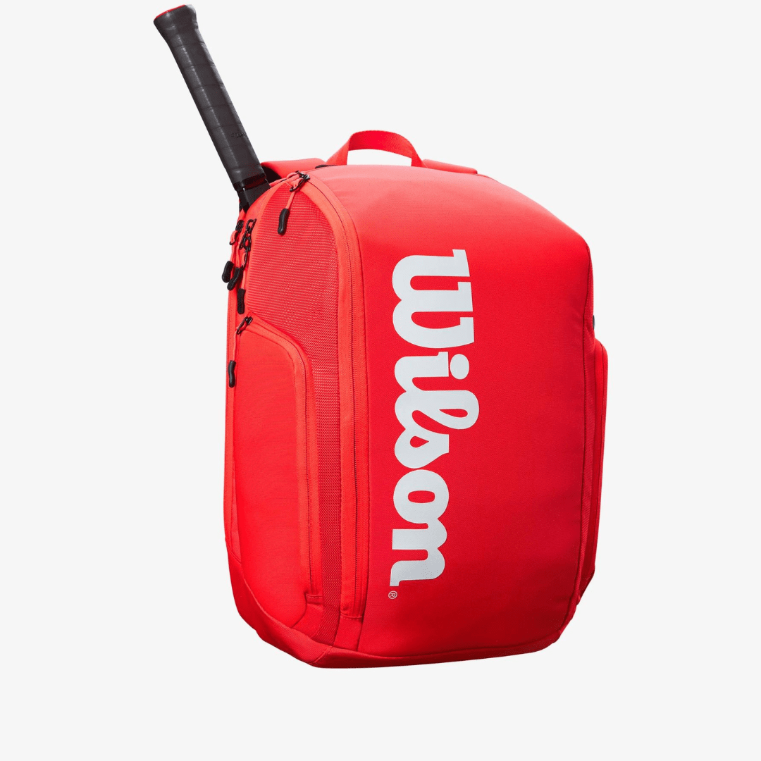 Wilson Super Tour Backpack röd tennisryggsäck