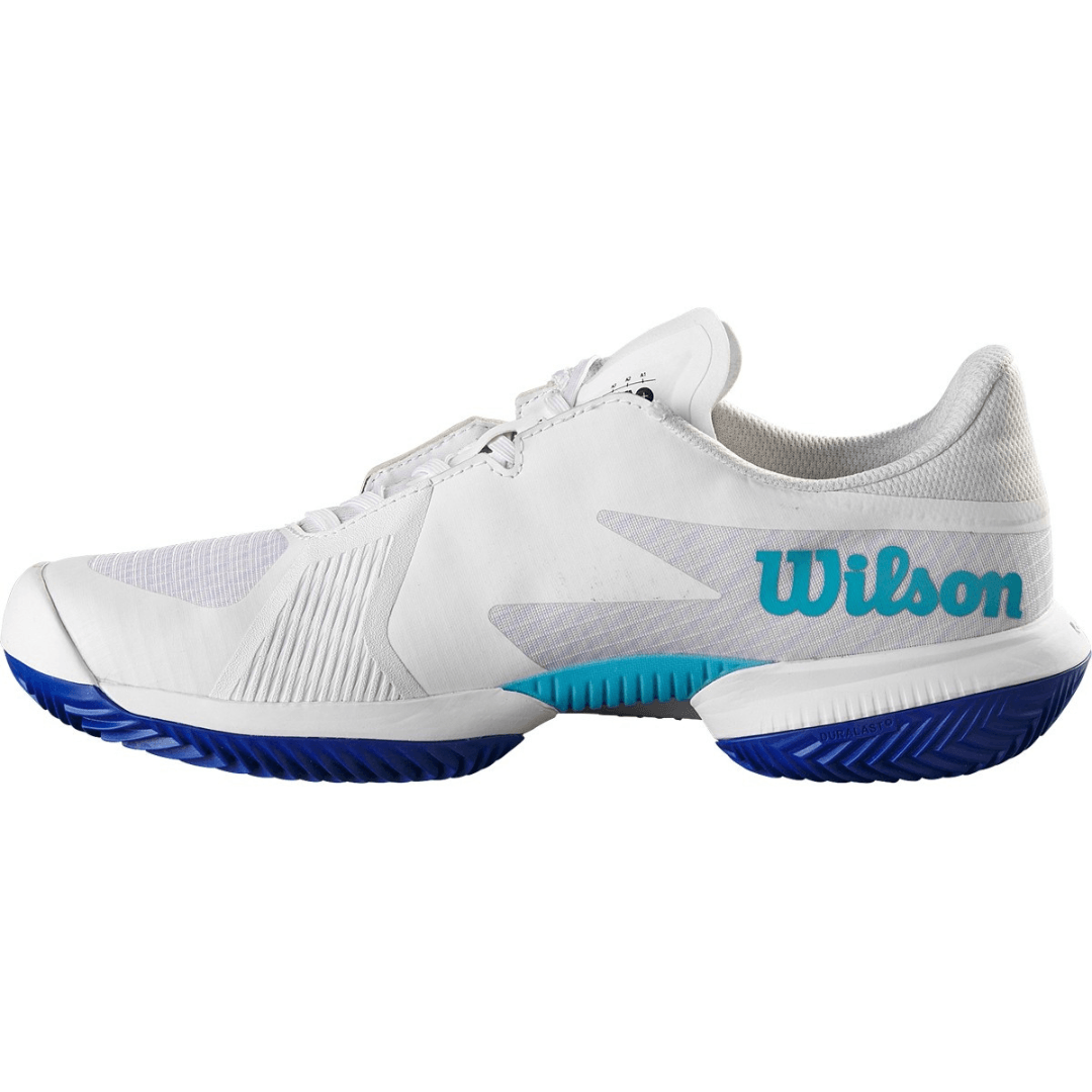 Wilson Kaos Swift 1.5 Clay tennisskor för grus herr vit/atollblå/lapisblå