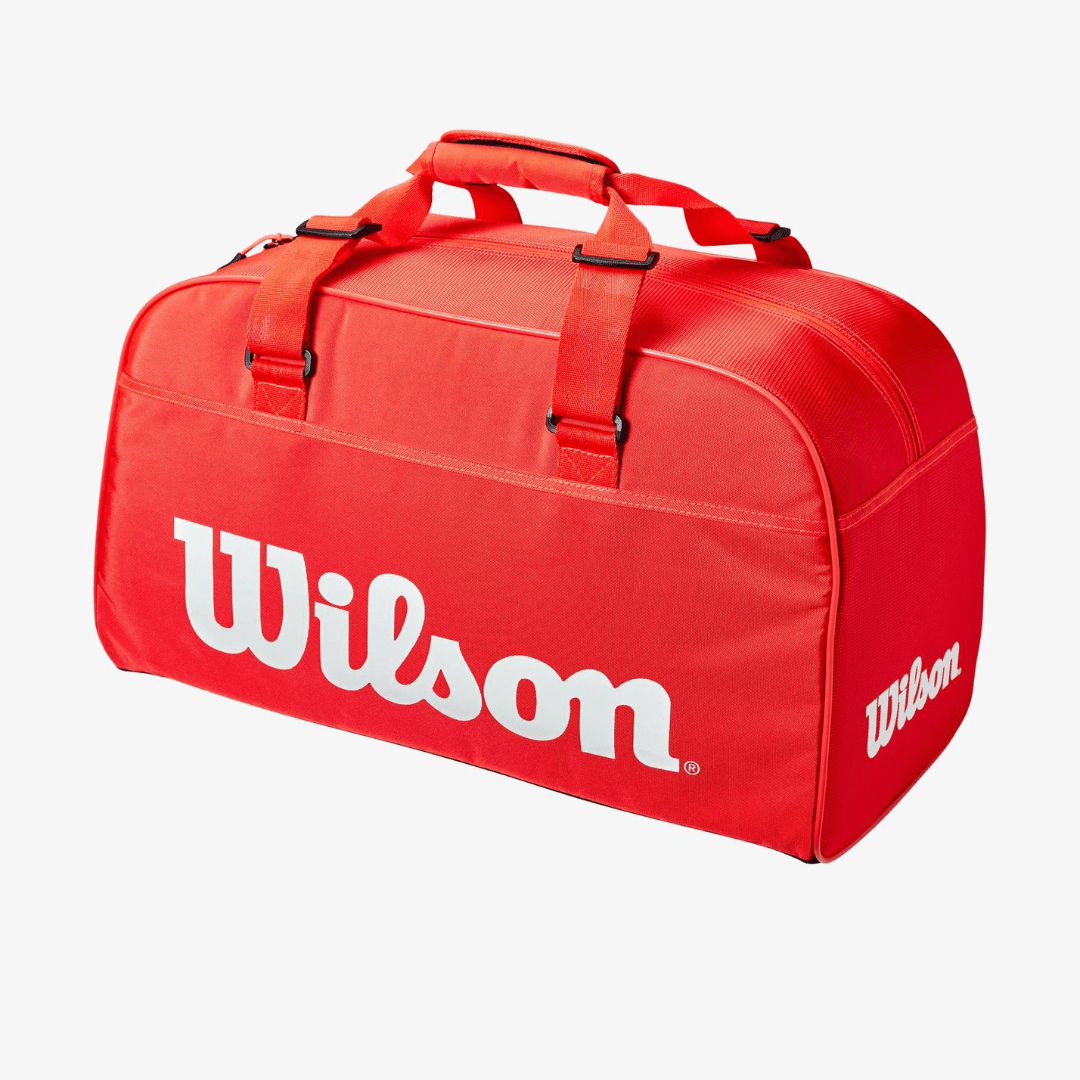 Wilson Super Tour Duffle Bag Lille rød duffelbag til tennis