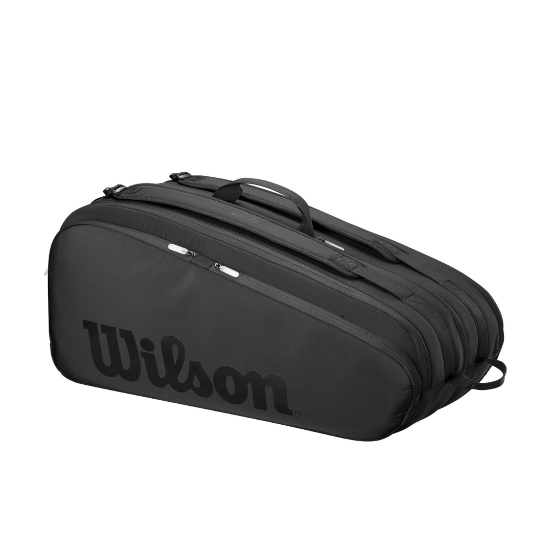 Wilson Noir Tour 12PK Tennis Racket Bag sort tennistaske