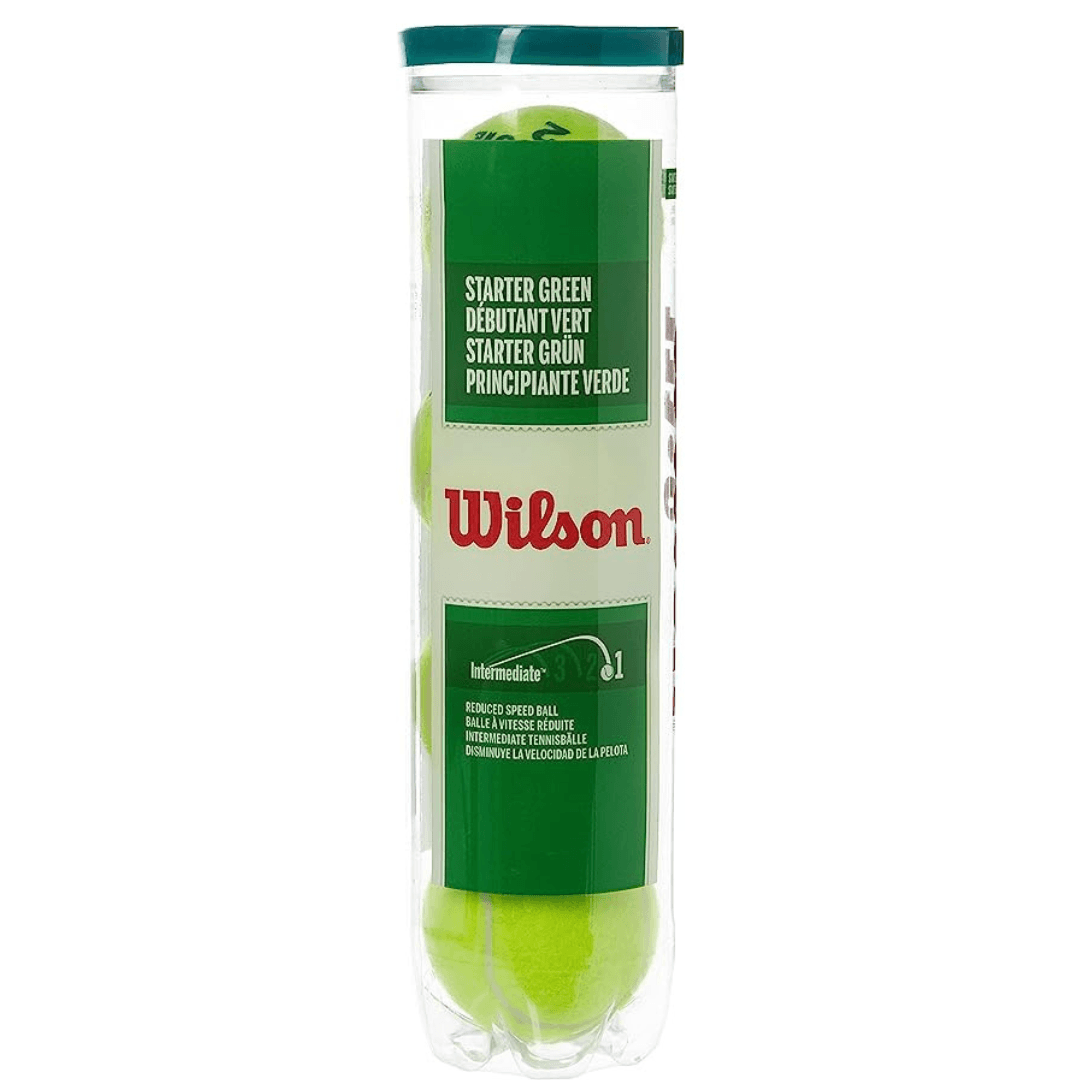 Wilson Starter Green Tennis Ball stage 1 4-pack