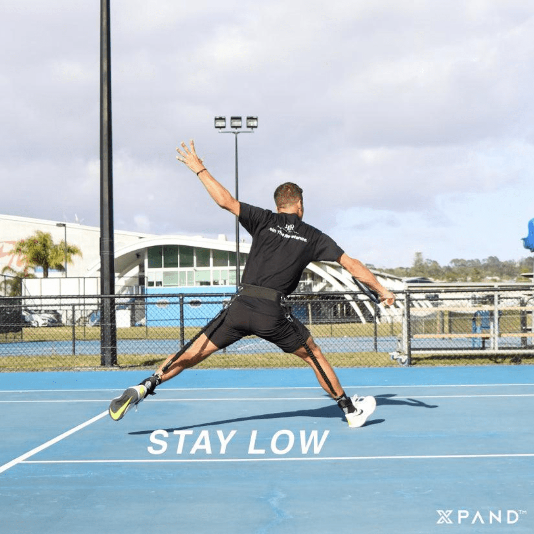 Xpand Gravity Belt & Sprint Bungee motståndsband för tennis & padel